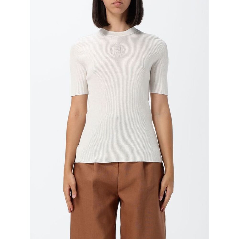 Fendi Sweater Woman White